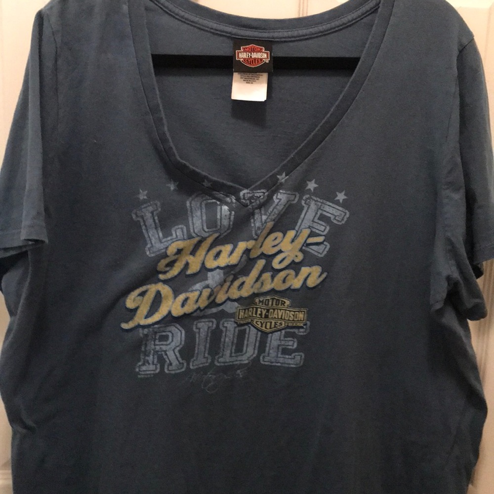 Harley Davidson women’s plus t shirt